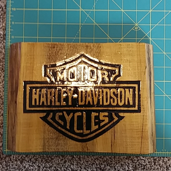 Handmade Harley Davidson Sign - Picture 4 of 4
